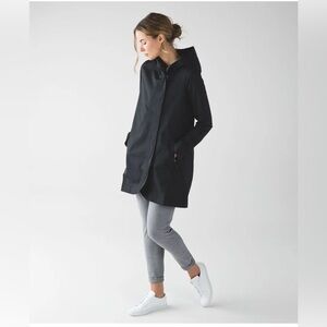 lululemon athletica Black Hooded Jacket